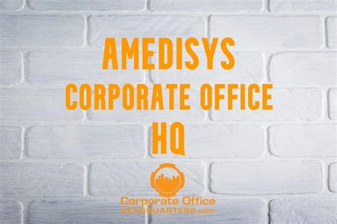 amedisys corporate office